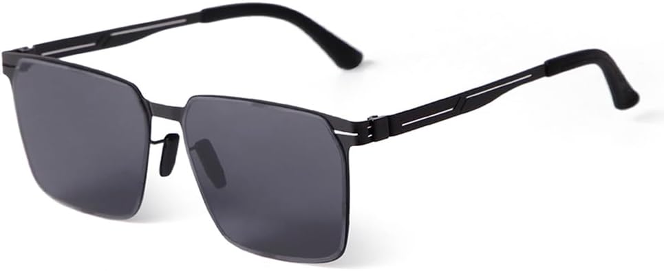 

Модные солнцезащитные очки в металлической оправе с серыми линзами, женские и мужские, с верхней перемычкой, для вождения, с двойной перемычкой, защита от УФ-излучения UV400 HVTVTLA, C1