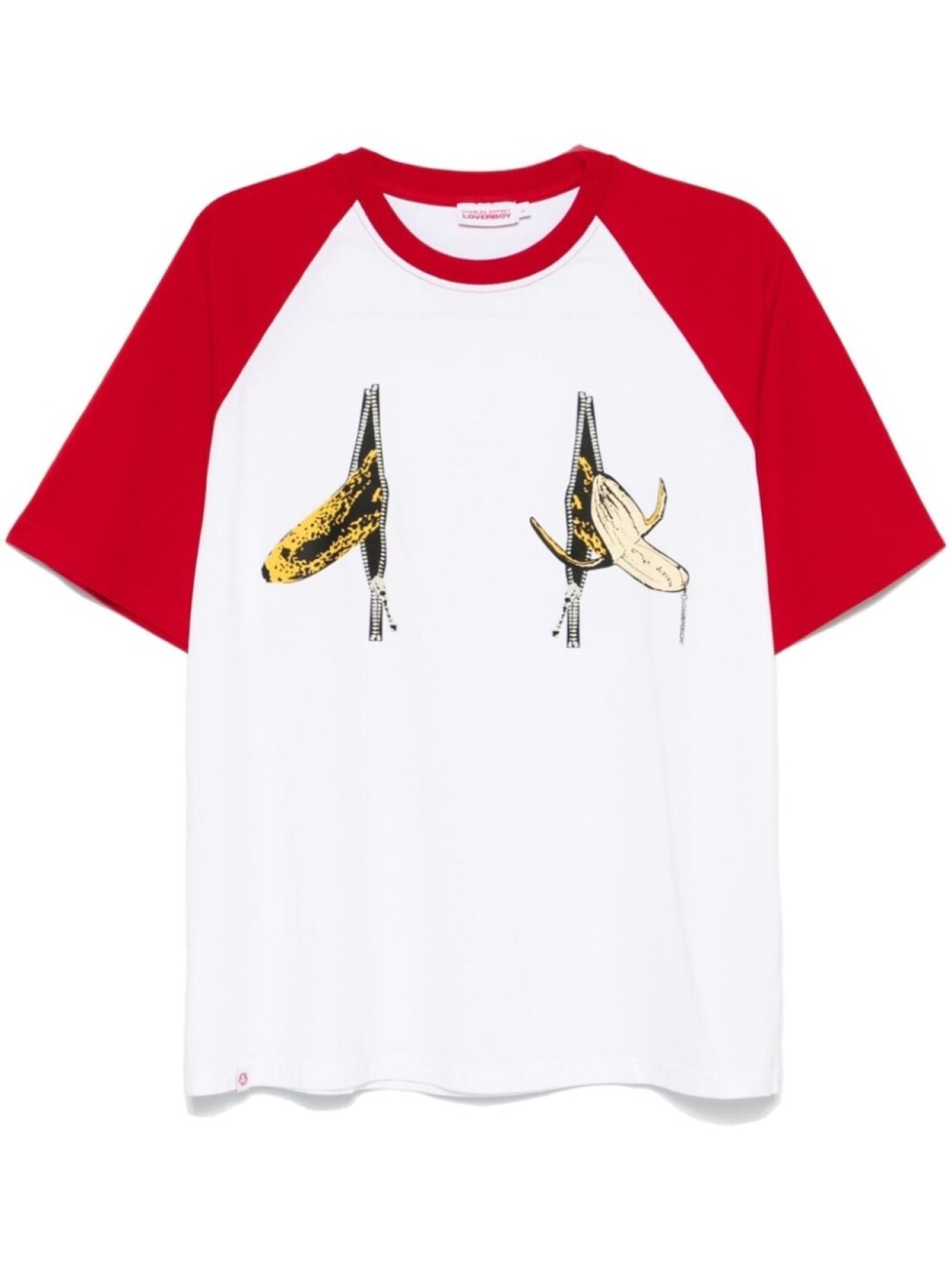 

Charles Jeffrey Loverboy футболка Graphic Raglan, белый