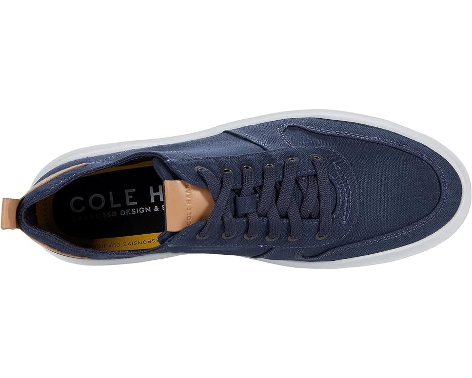 Кроссовки Cole Haan GrandPro Rally Canvas Court Sneaker, цвет Vintage Indigo Canvas/Natural — фото 2
