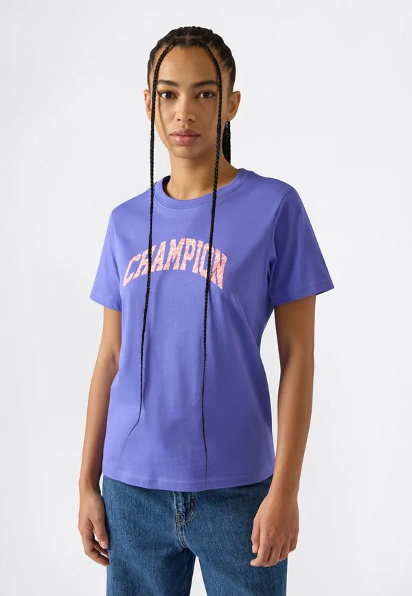 

Футболка с графическим принтом от магазина футболок Champion, Purple, Фиолетовый, Футболка с графическим принтом от магазина футболок Champion, Purple