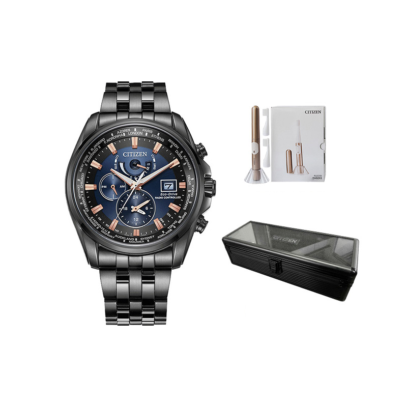 

CITIZEN Часы Ecology Drive Collection Solar Quartz Movement Stainless Steel Strap Watch Men's Watch Blue Dial