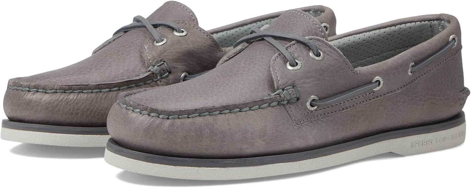 Мужские золотистые аутентичные двухглазые сезонные кроссовки Sperry — фото 2