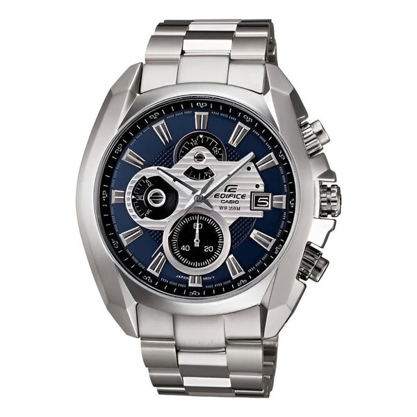 

Часы Men's CASIO Edifice Series Quartz Movement Watch Date Display Stopwatch Mens, синий