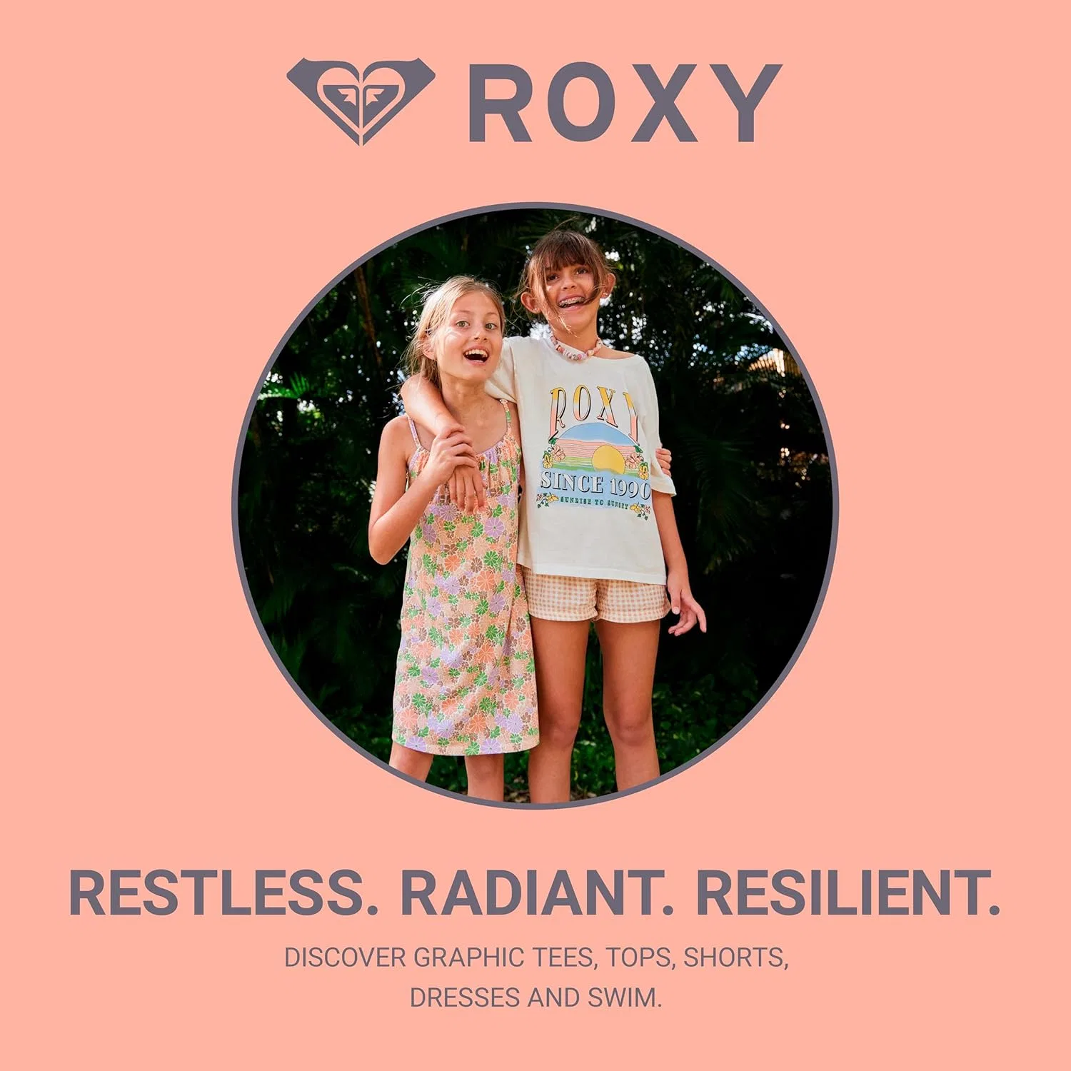 Детская кофта на молнии Roxy, Pink Dogwood — фото 3