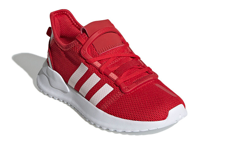 Кроссовки adidas originals U_Path Run Kids Lifestyle Shoes PS Low-top Red/White — фото 3