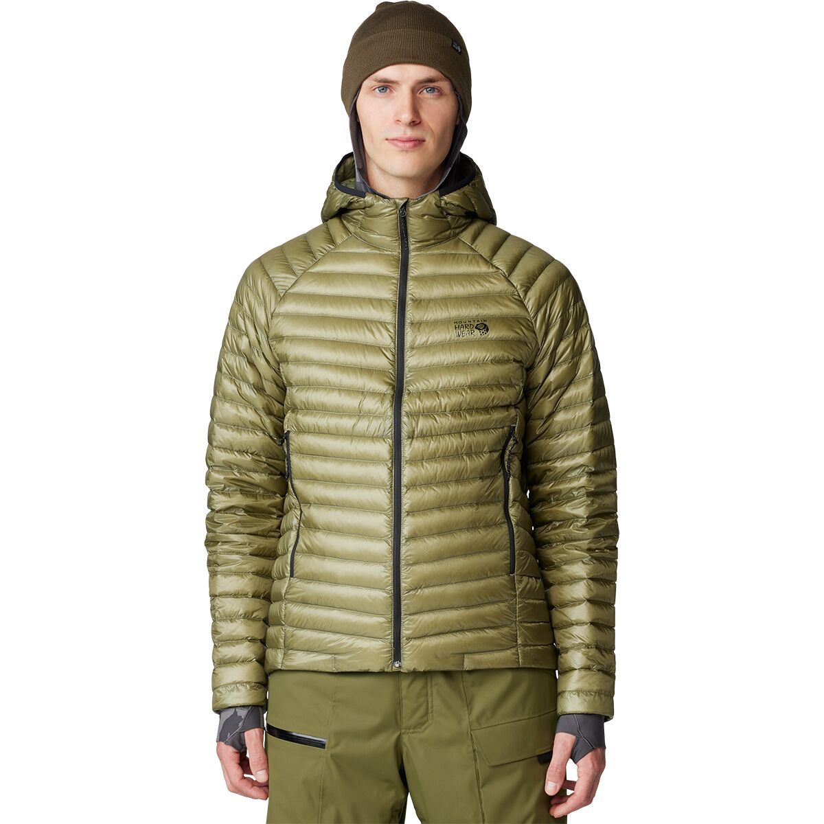 

Куртка с капюшоном Ghost whisperer Mountain Hardwear, зеленый