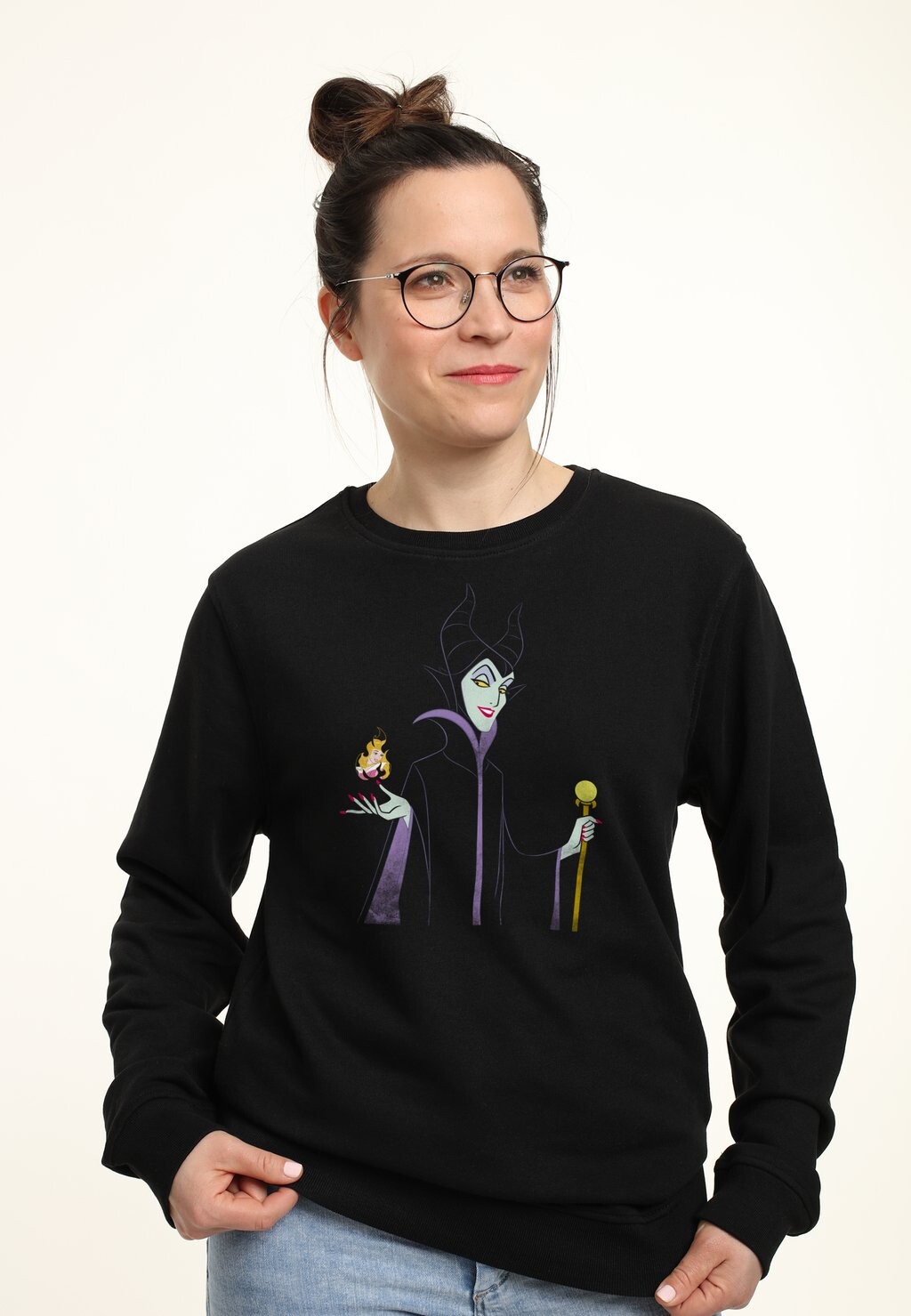 

Толстовка SLEEPING BEAUTY MINIMAL MALEFICENT Disney, черный