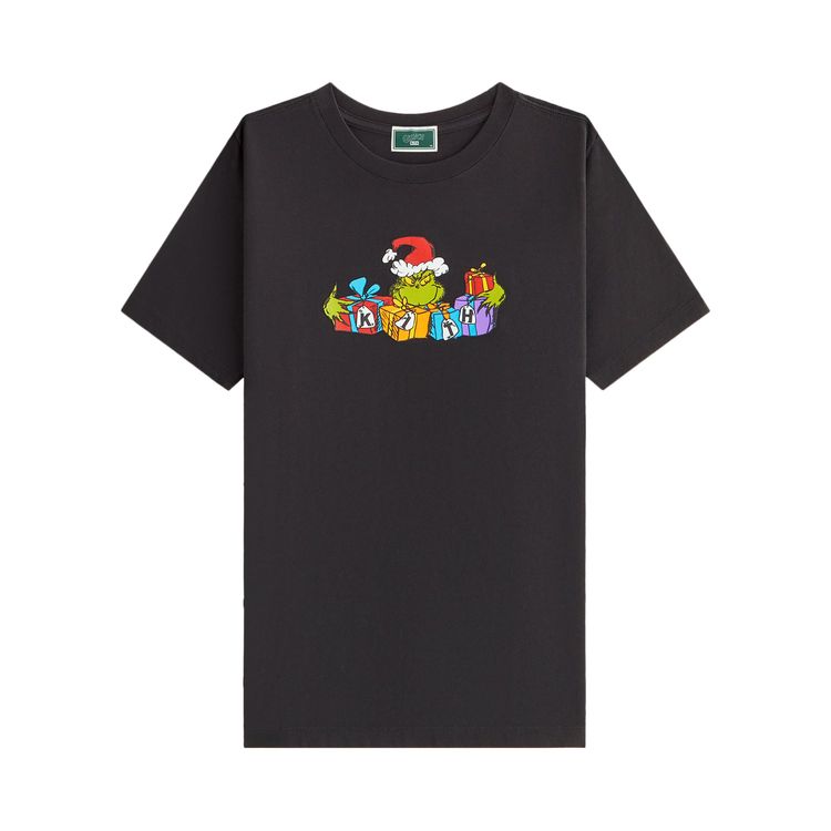 

Футболка Kith Kids x The Grinch Presents Tee Black, черный