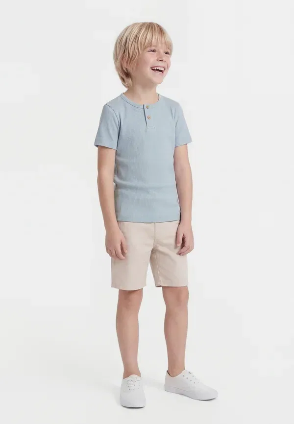 Футболка Name It Nmmkab ss top noos basic t-shirt, синий туман
