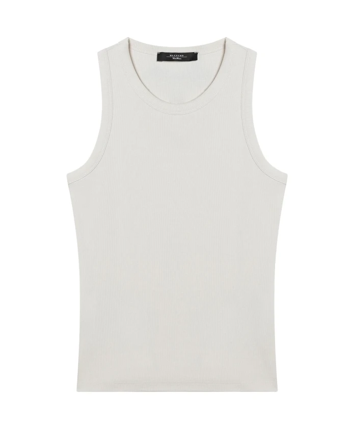 

Топ канотта Weekend Max Mara, бежевый