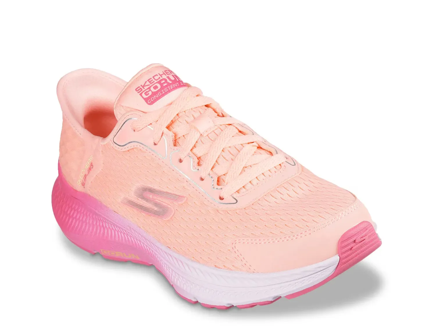 Беговые кроссовки Hands Free Slip-ins GO RUN Consistent 2.0 Cameroon - женские Skechers, Pink