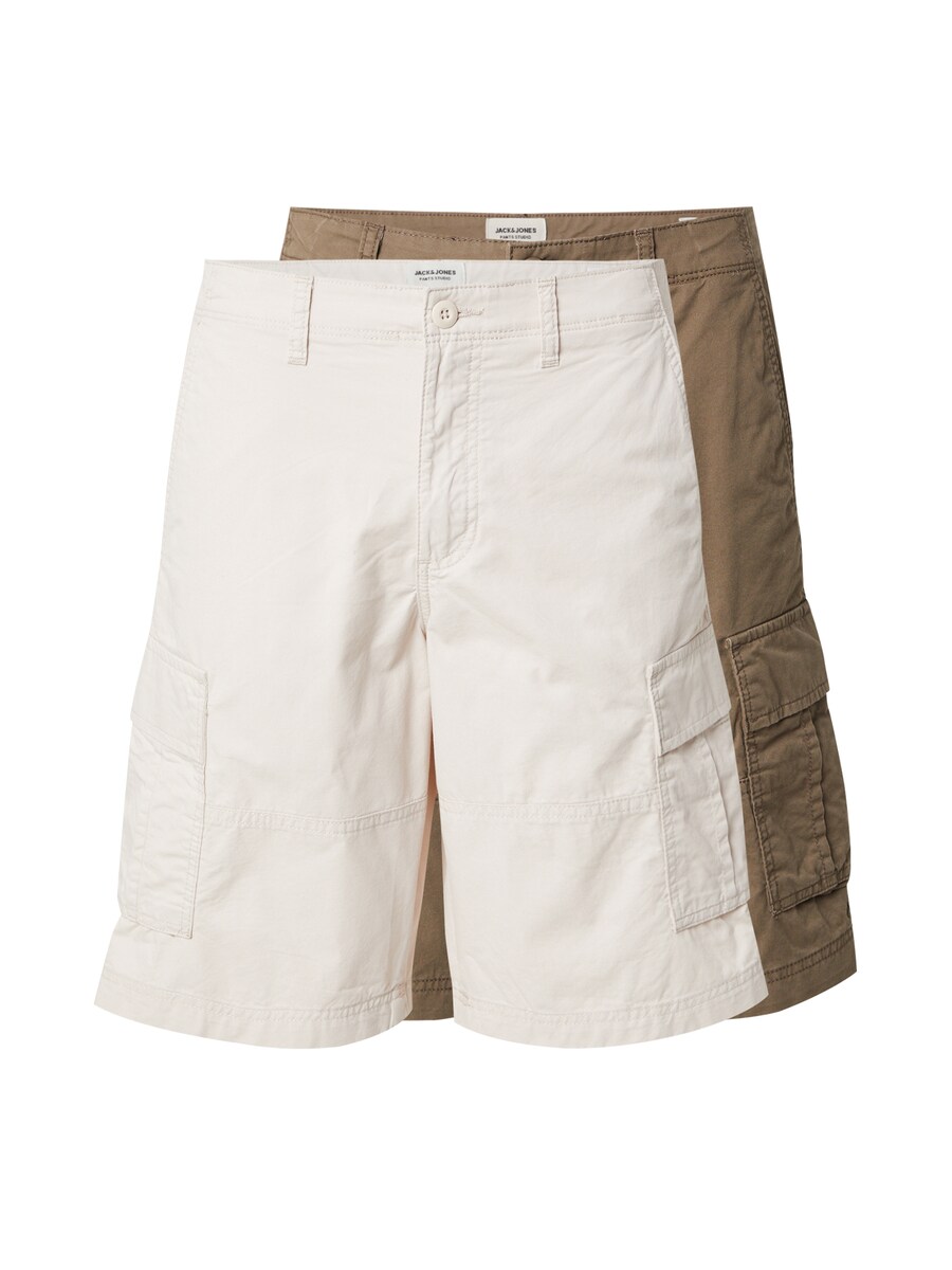 

Обычные брюки-карго JACK & JONES JPSTCOLE MATEO, цвет Ecru/Dark brown