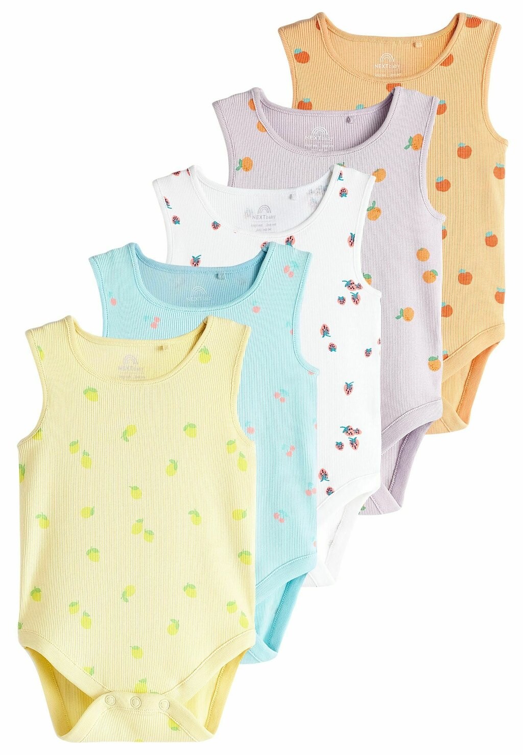 

Боди 5 PACK Next, цвет yellow