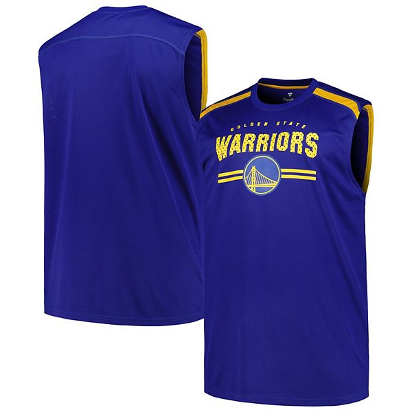 

Мужская майка-борцовка Fanatics Royal Golden State Warriors Big & Tall Birdseye Fanatics Brands - White Label