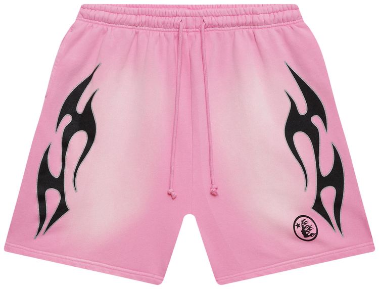 

Шорты Hellstar x Complex Sports Flame Shorts 'Pink', розовый