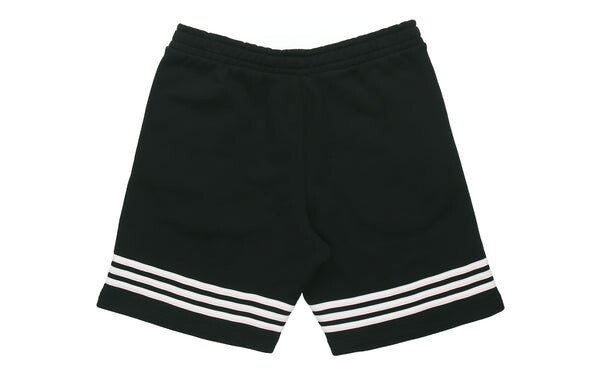 Шорты originals outline short hollow out logo sports shorts black Adidas, черный — фото 2