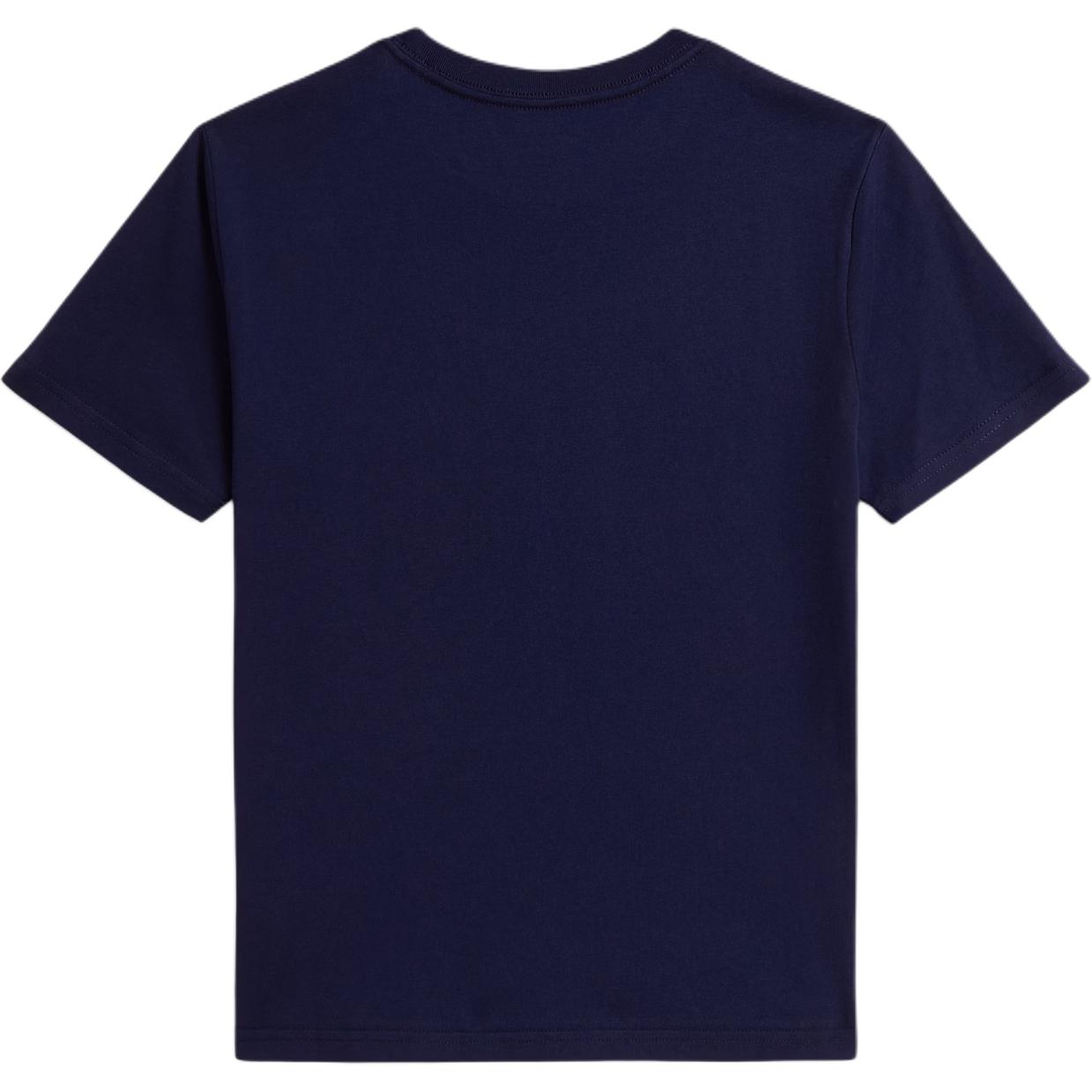 Футболка Kids' Polo Ralph Lauren, marine синий — фото 2