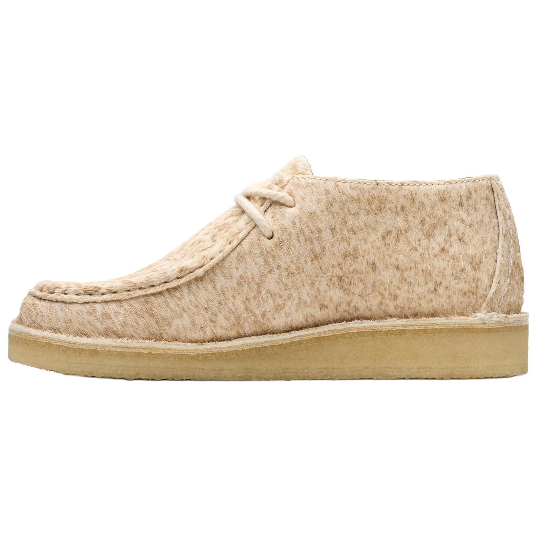 Clarks Повседневные однотонные туфли женские бежевые