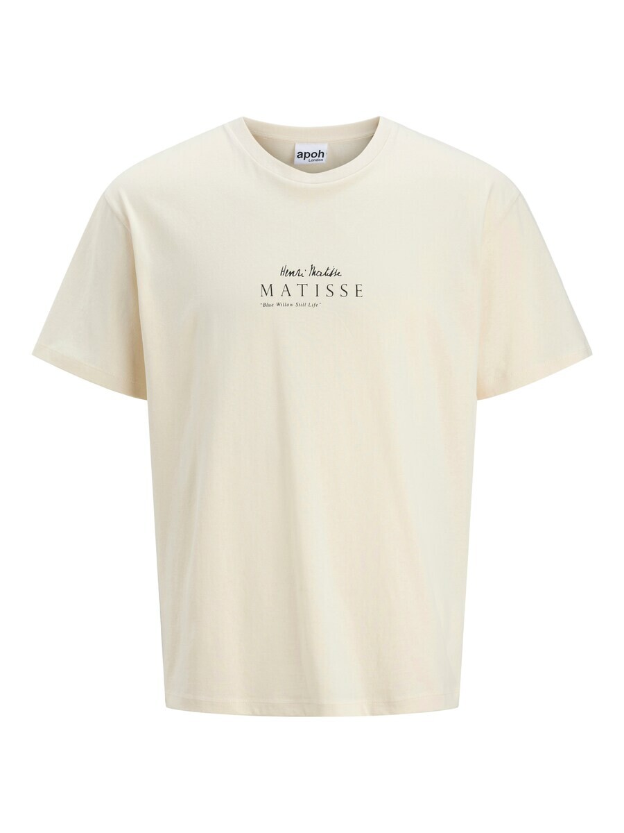 

Классическая футболка JACK & JONES Shirt JJAtisse, кремовый