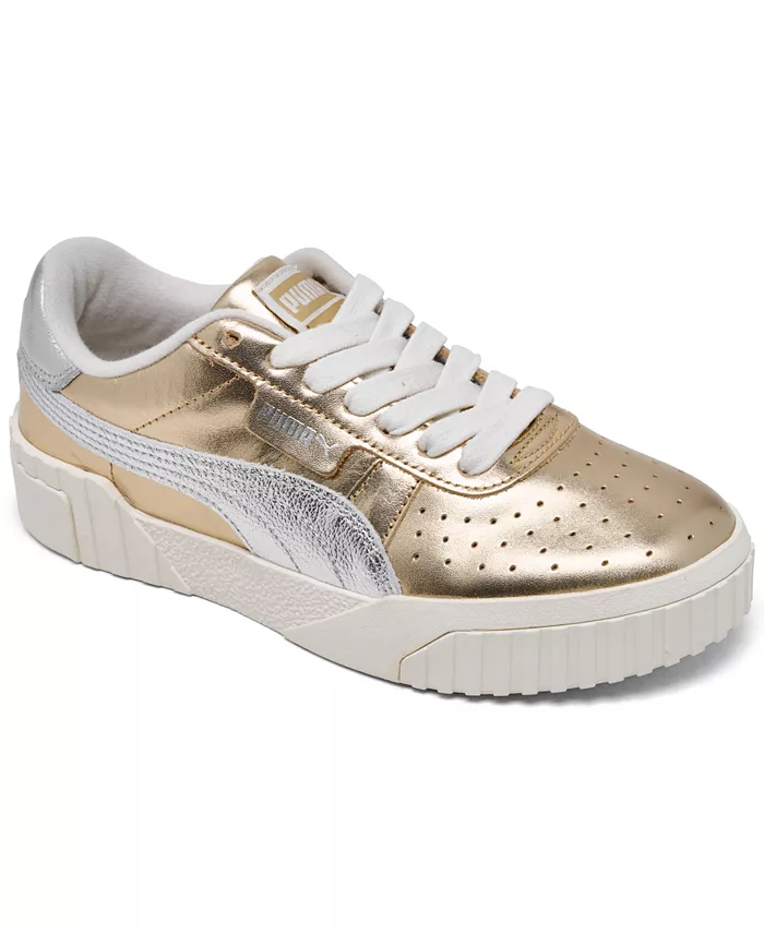 

Спортивные повседневные кроссовки Big Girls Cali Mixed Metals от Finish Line Puma, мультиколор