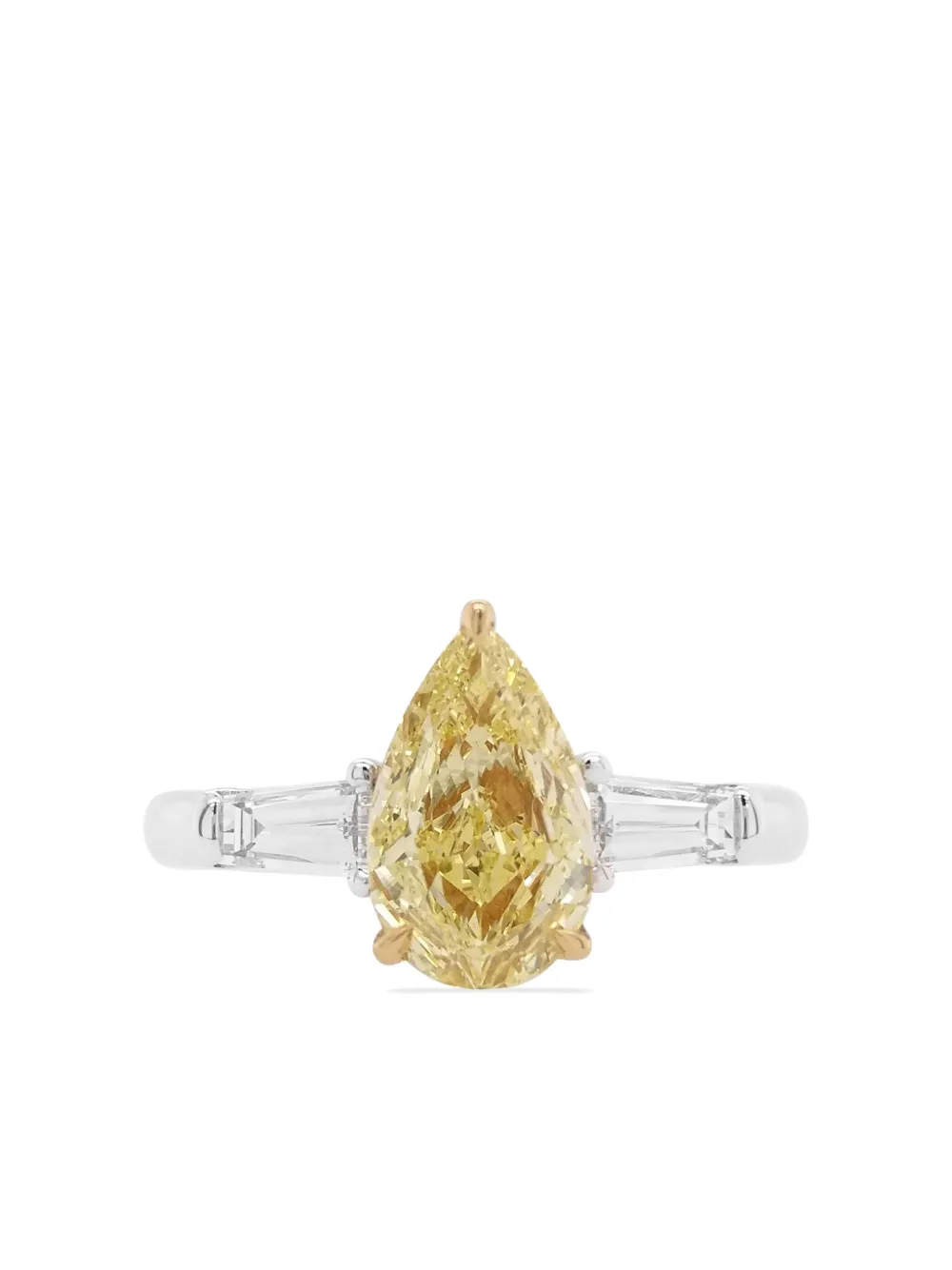 

Платиновое кольцо с бриллиантами HYT Jewelry, серебяный
