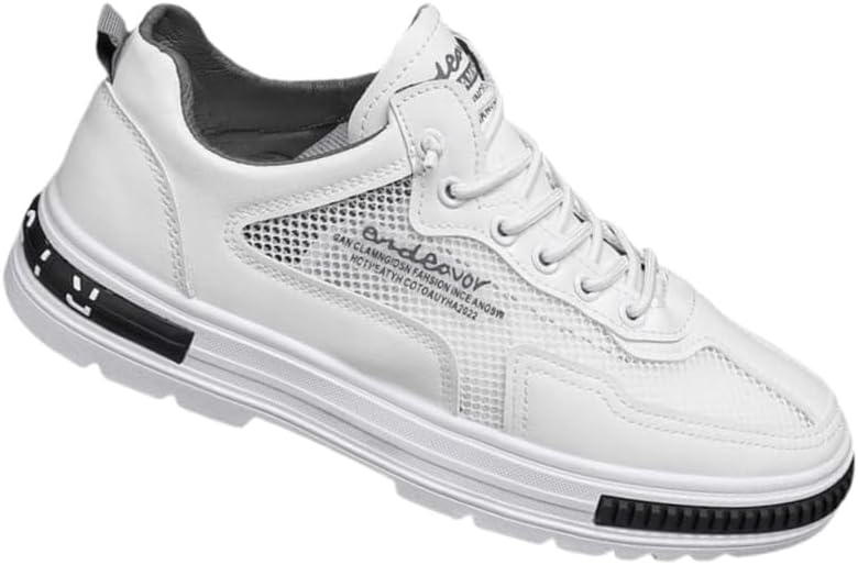 

Летние легкие кроссовки с мягкой подошвой для повседневной носки и прогулок. Противоскользящие и прочные. Подходят для активного отдыха на улице и ежедневного использования Fmshi, белый