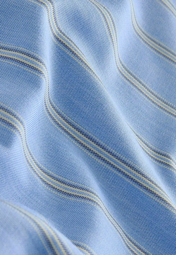 Рубашка-Оксфорд стандартного кроя, легко гладится, на пуговицах. Next, Light Blue Stripe — фото 3