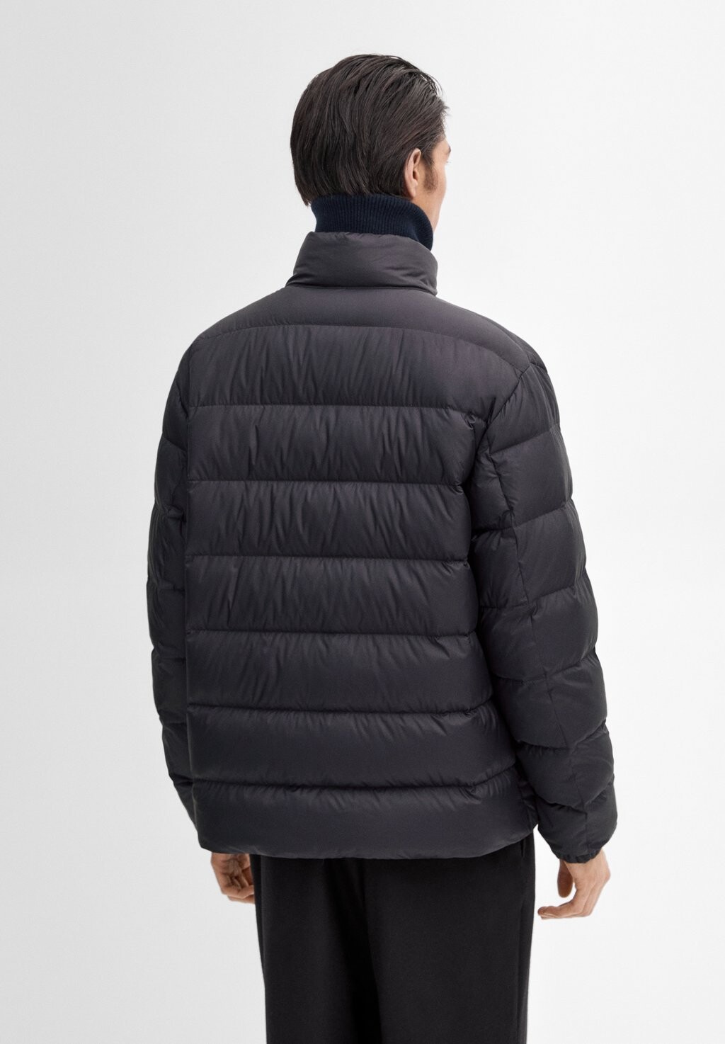 

Зимняя куртка LIGHTWEIGHT Massimo Dutti, темно-синий
