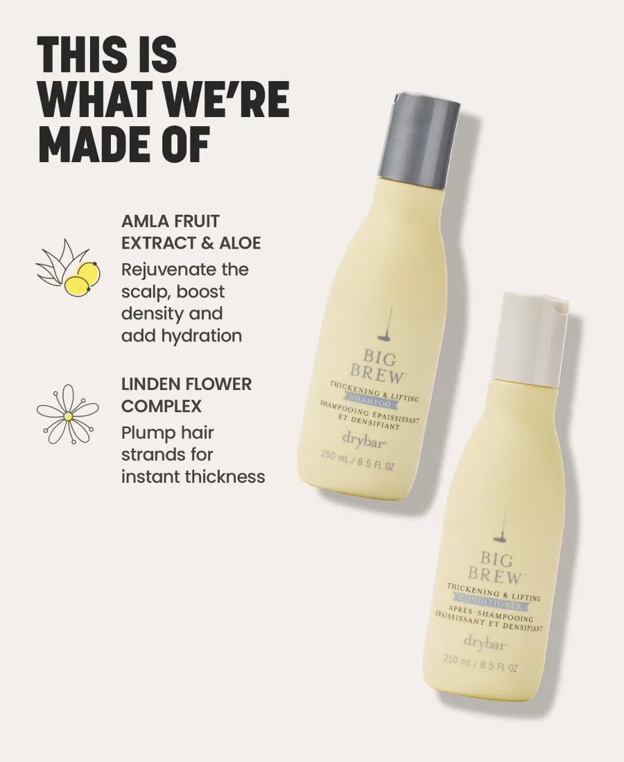 Кондиционер для волос Big Brew для придания объема и упругости, 241 г Drybar — фото 2