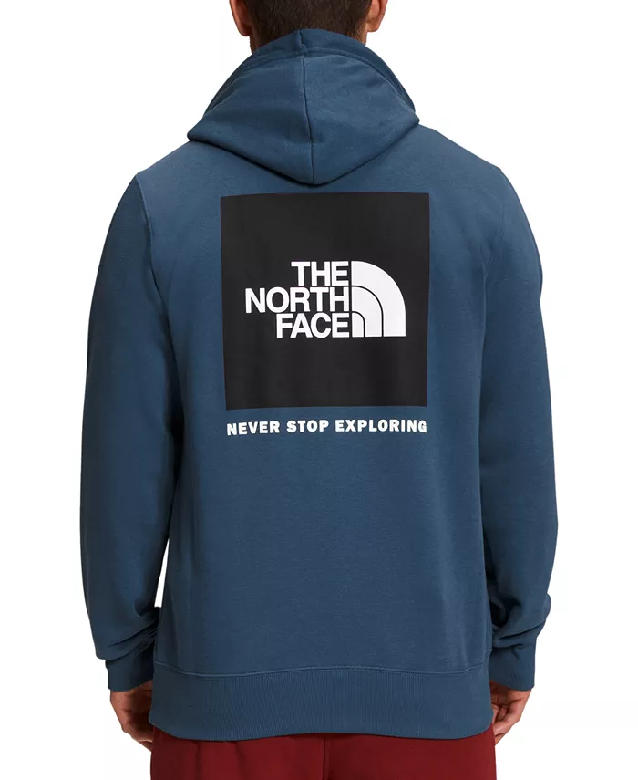 

Мужская толстовка с капюшоном Box NSE 'Never Stop Exploring' The North Face, синий