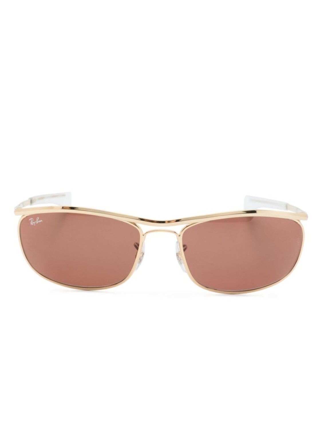 

Ray-Ban солнцезащитные очки Olympian I Deluxe в овальной оправе