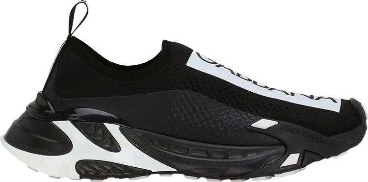 Кроссовки Dolce & Gabbana Wmns Stretch Mesh Fast Sneaker 'Black', черный