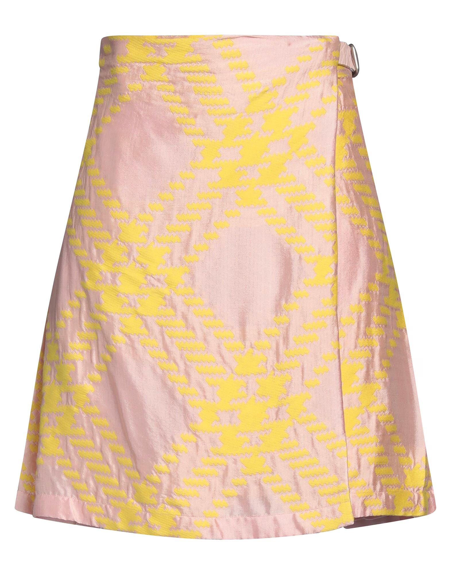 

Мини-юбка Burberry, светло-розовый