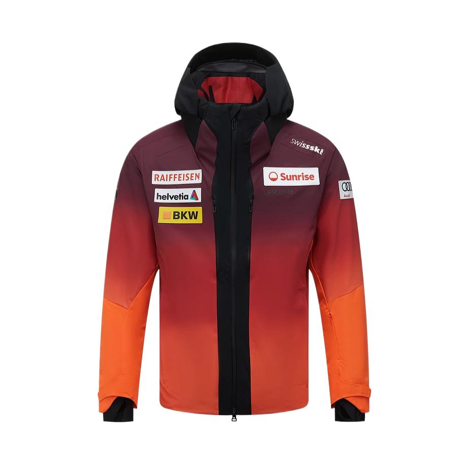 

SKI Series Ski Tops Men's DESCENTE, красный/оранжевый