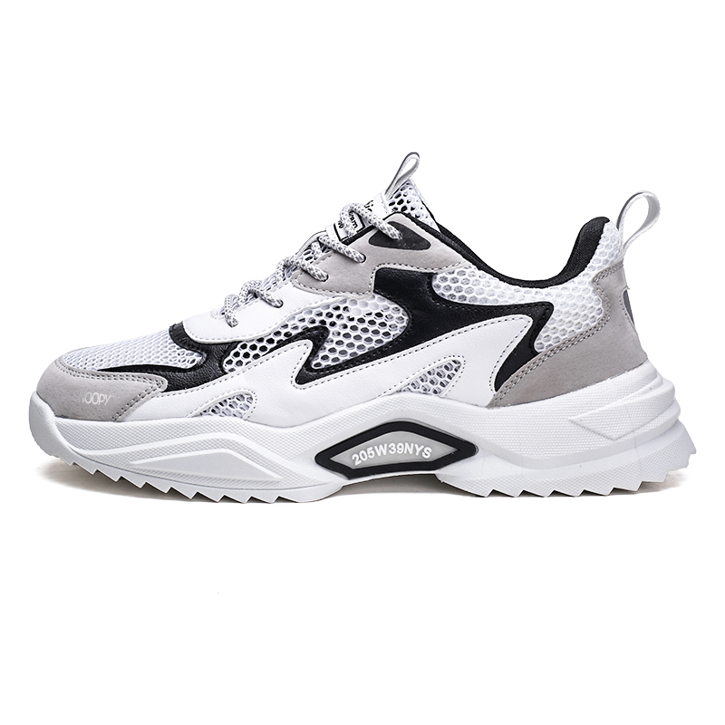 

Кроссовки для бега для детей и подростков с низким верхом, амортизирующие, устойчивые к истиранию, дышащие и противоскользящие SNOOPY, белый/черный