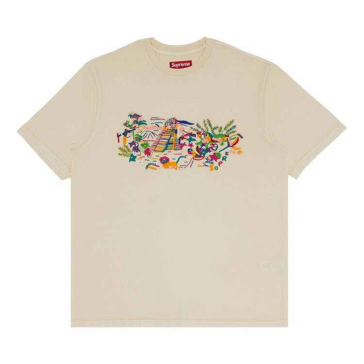 

Майка Supreme Machu Picchu Short-Sleeve Top, цвет Natural
