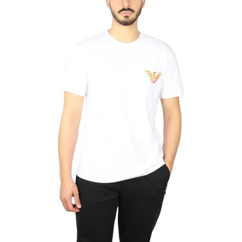 

EMPORIO ARMANI Футболка мужская белая, Белый, EMPORIO ARMANI Футболка мужская белая