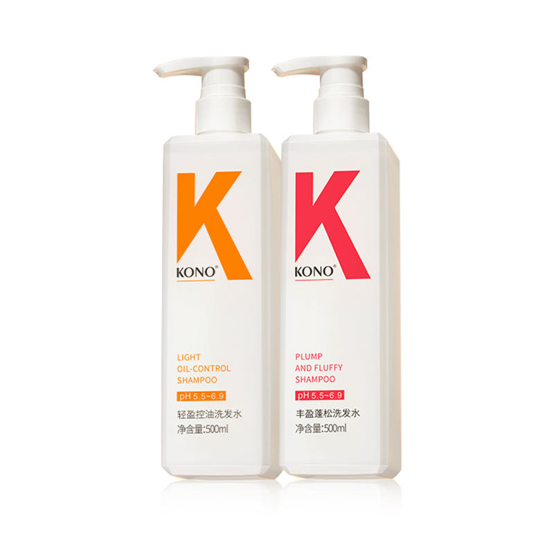 

Классический шампунь для ухода за волосами, контроль жирности, лечение перхоти, мыльный аромат, 500мл+500мл KONO