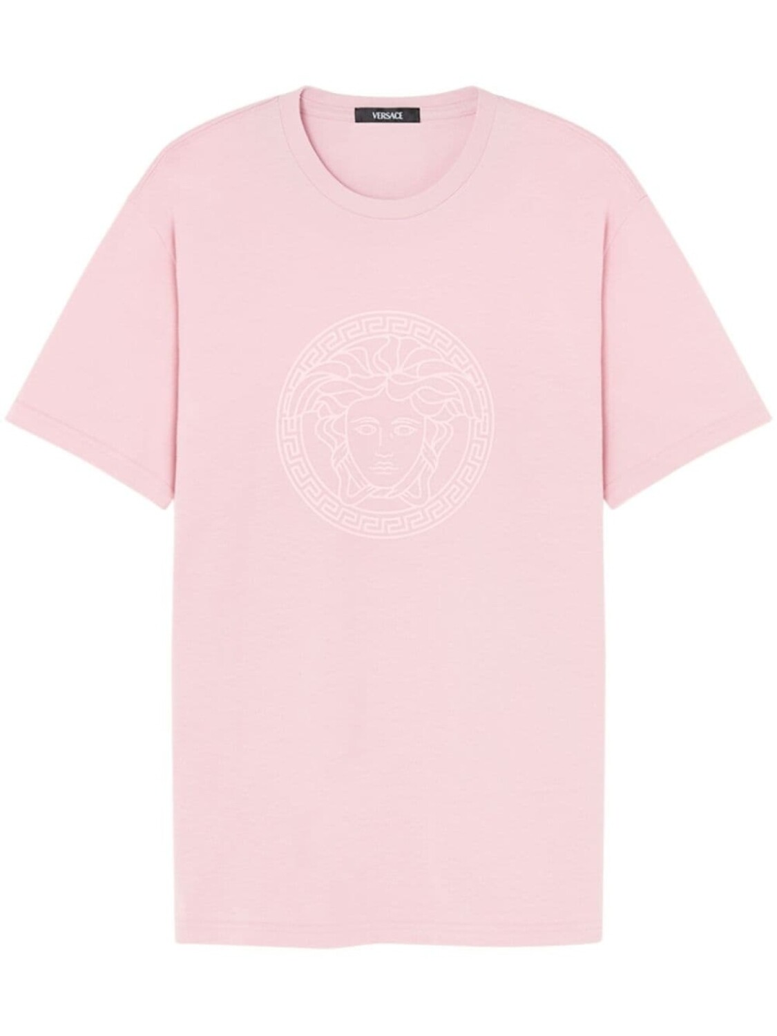 

Футболка с принтом Medusa Versace, розовый