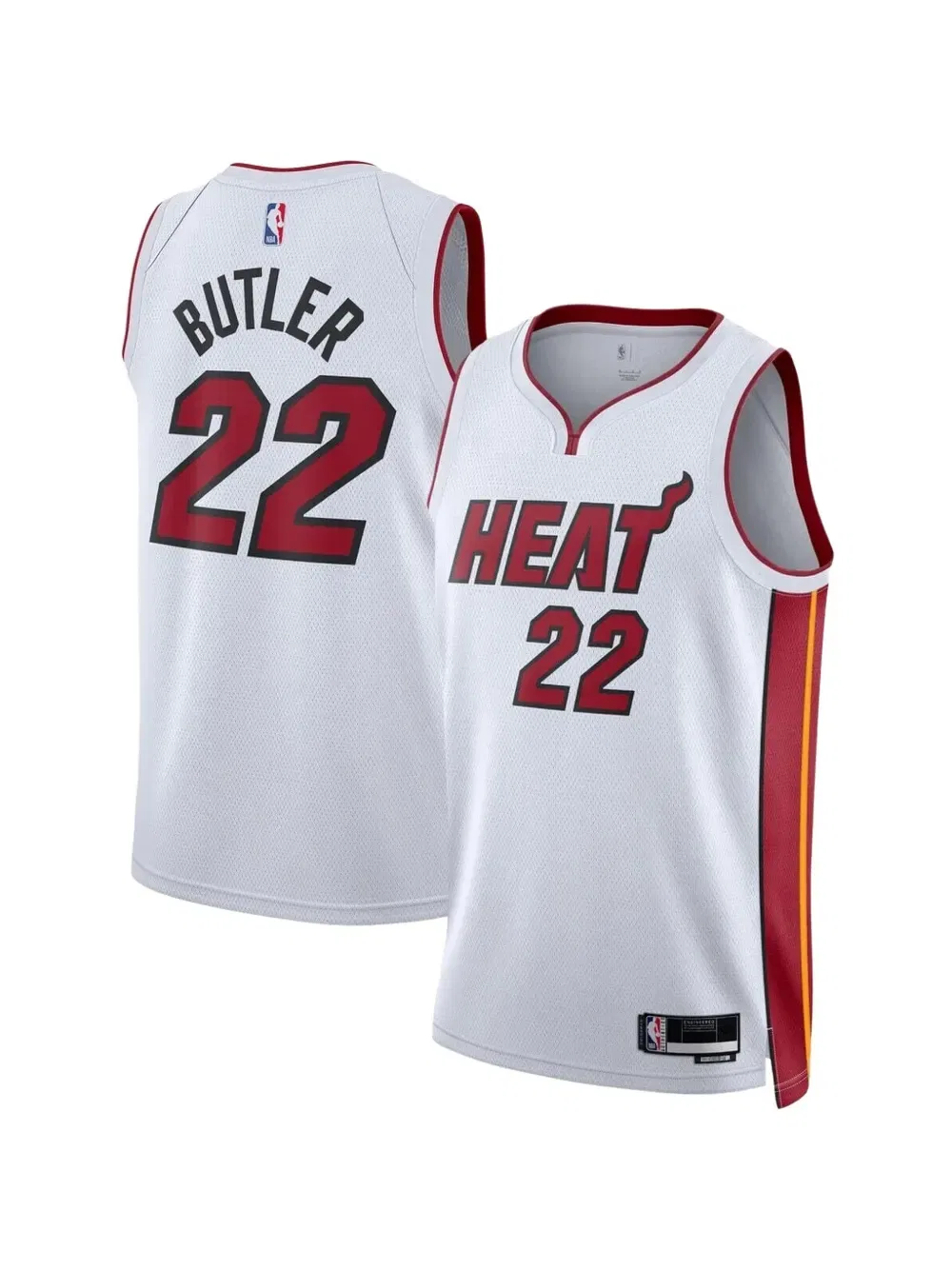 Футболка NBA Miami Heat Association Edition Nike Kids, белый