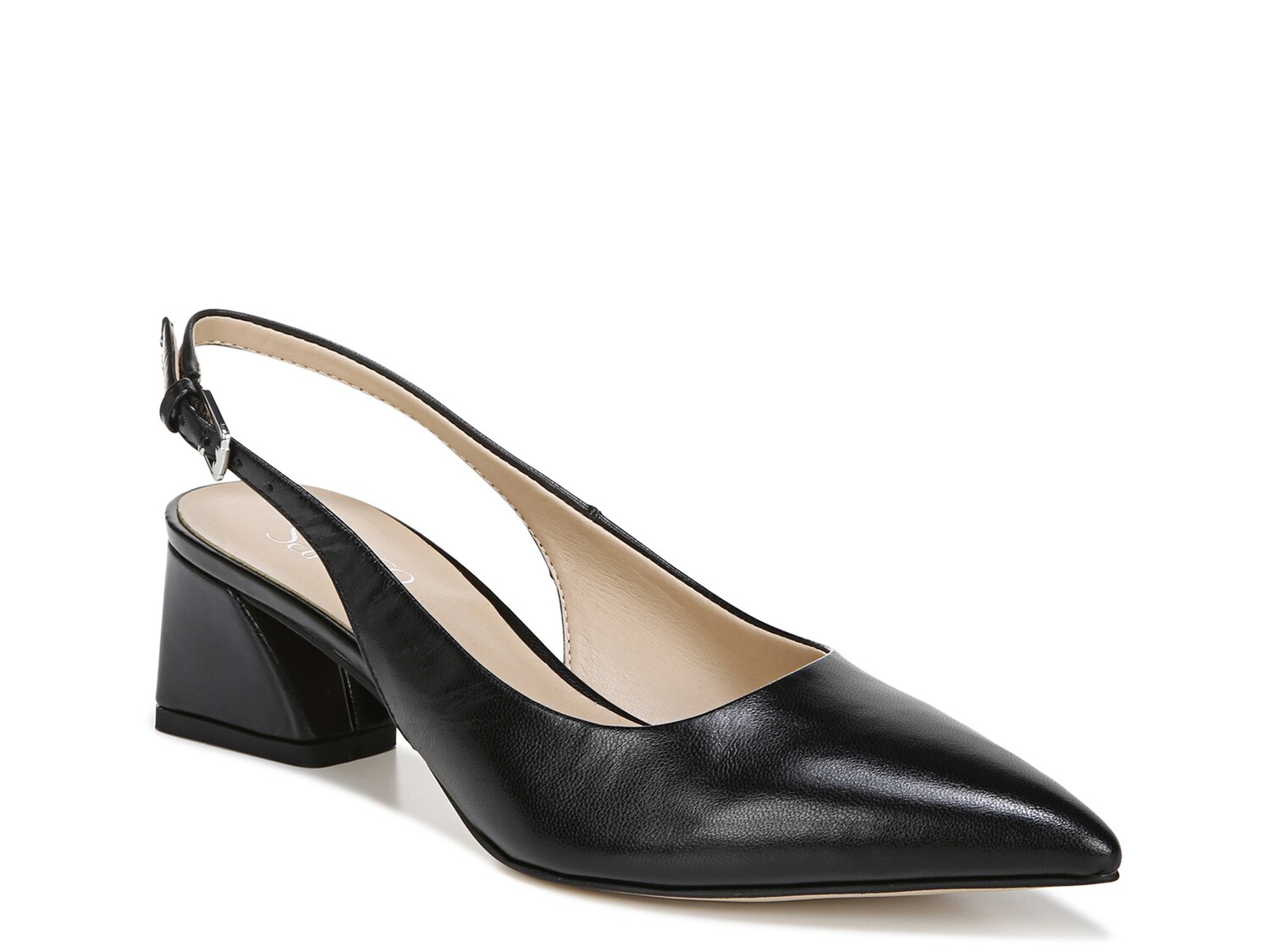 Босоножки Franco Sarto Racer с острым носом, черный