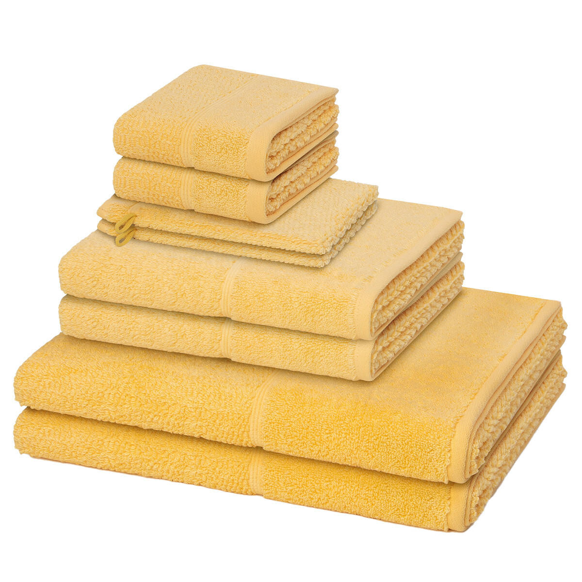 

Набор полотенцев MÖVE, 50x100 см, желтый