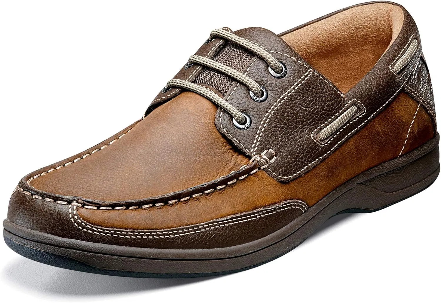Florsheim Мужские туфли на шнуровке Pile Home, коричневые