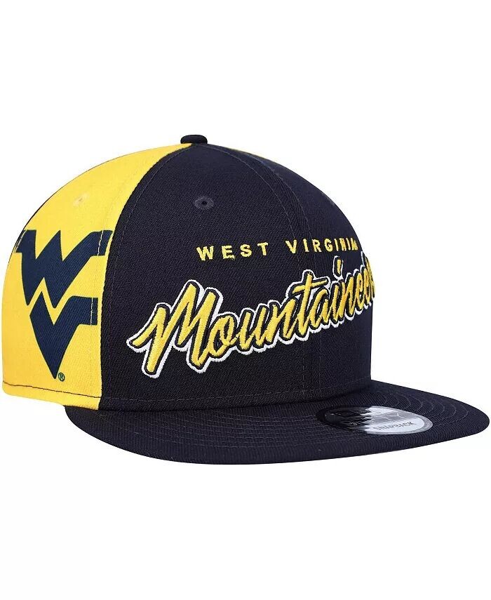 

Мужская темно-синяя кепка West Virginia Mountaineers Outright 9FIFTY Snapback New Era, синий