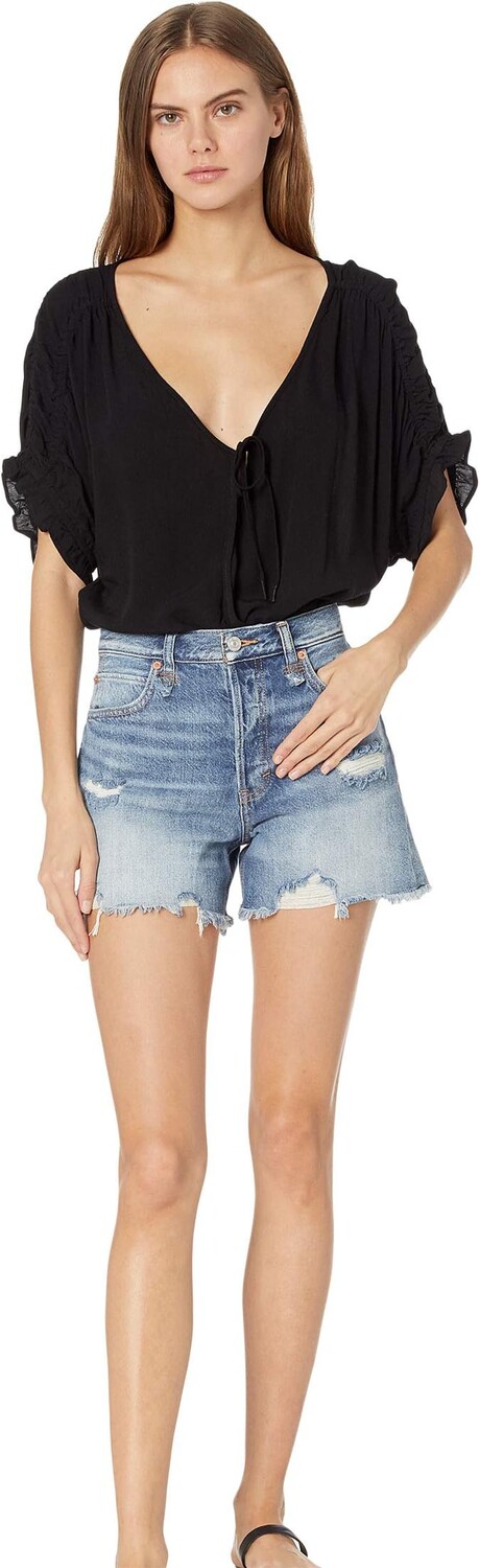 

Боди Free People Cleo Bodysuit, черный