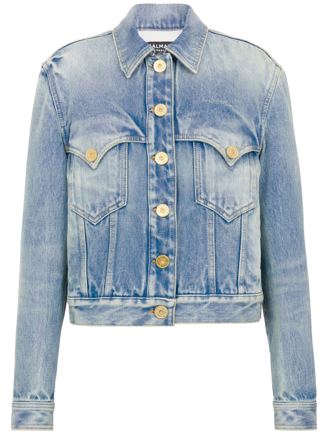 

Куртка Balmain Vintage denim, синий