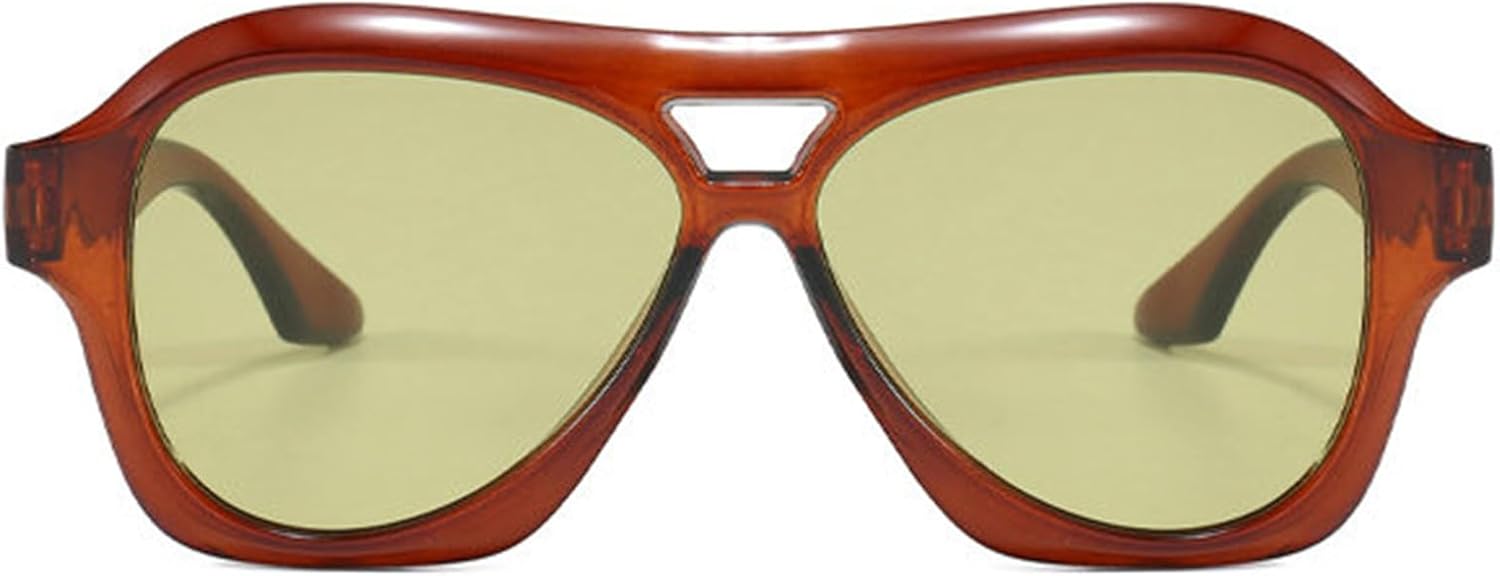 

Солнцезащитные очки-пилот в квадратной оправе большого размера от Helena для женщин и мужчин, в стиле панк, популярные, большие, для активного отдыха, с защитой от ультрафиолета UV400, C3