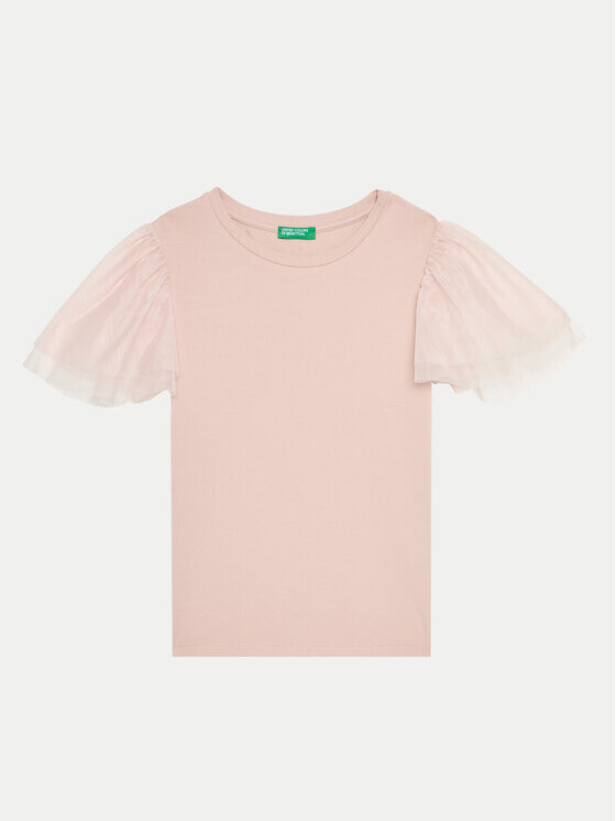 

Футболка стандартного кроя United Colors Of Benetton, розовый