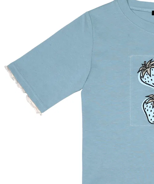 Детская футболка HIGH SCHOOL DISCO Strawberry Crop T-shirt — фото 4