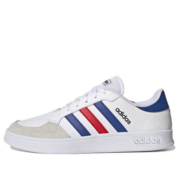 

Кроссовки breaknet 'white royal red' Adidas, белый